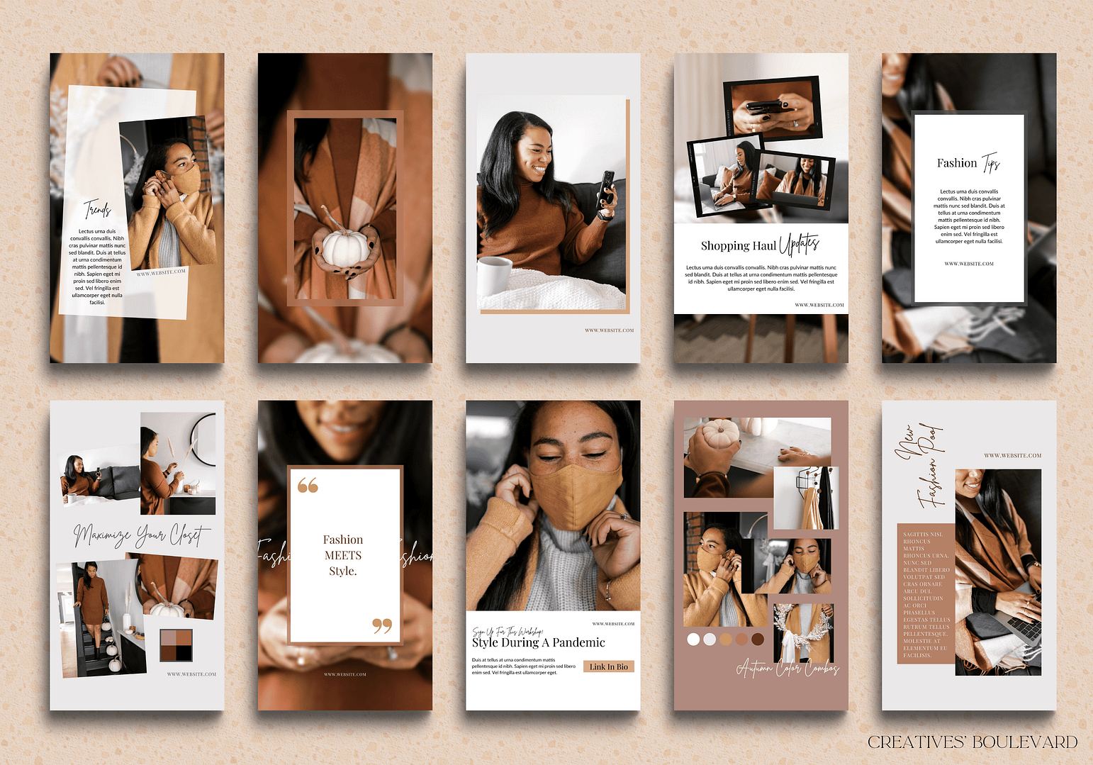 Fashion Instagram Templates 3