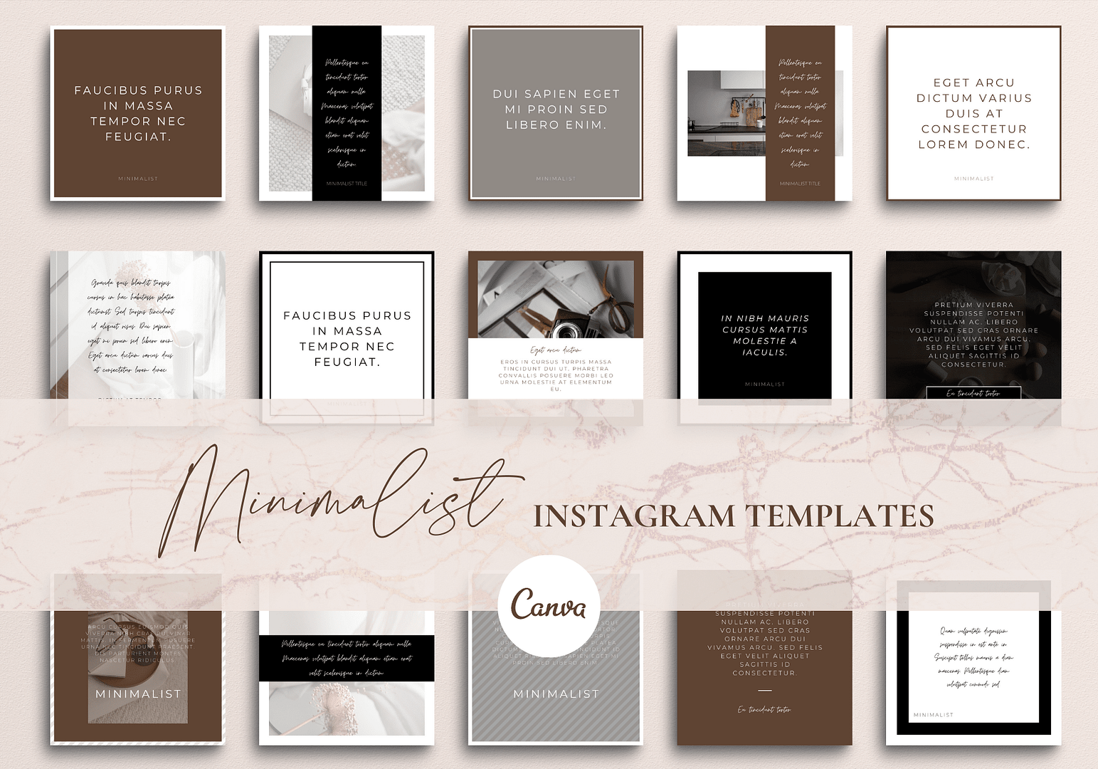 Minimalist Instagram Templates 1