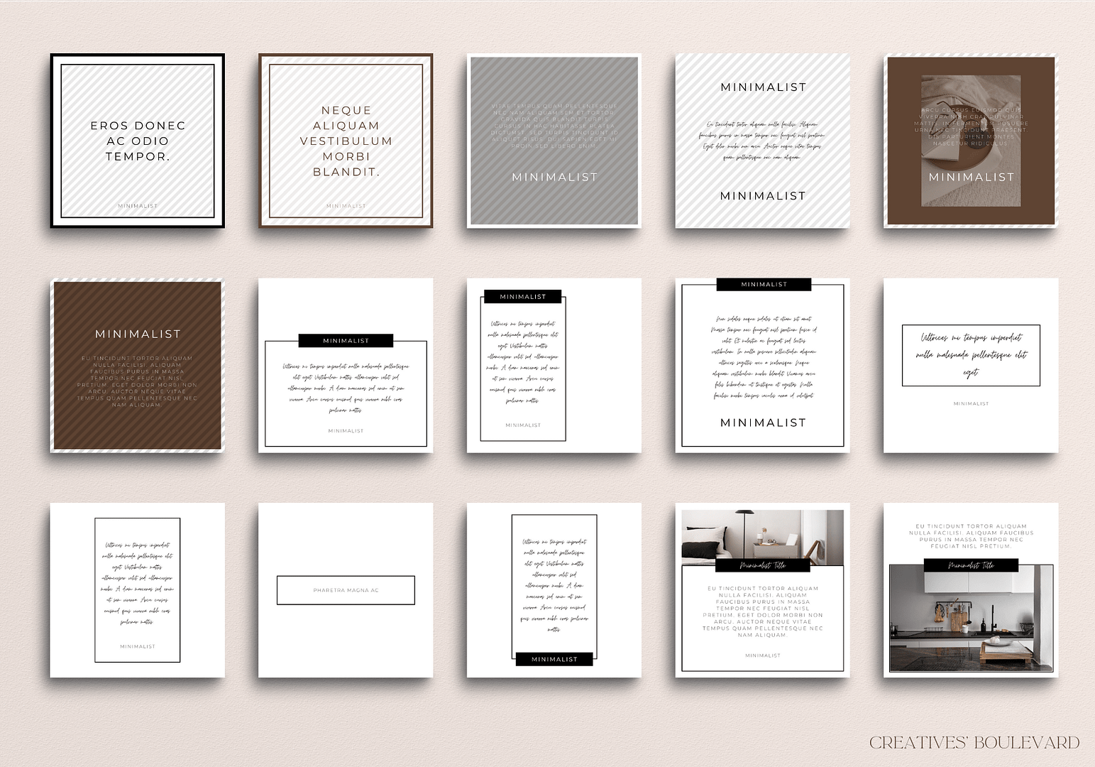 Minimalist Instagram Templates 3