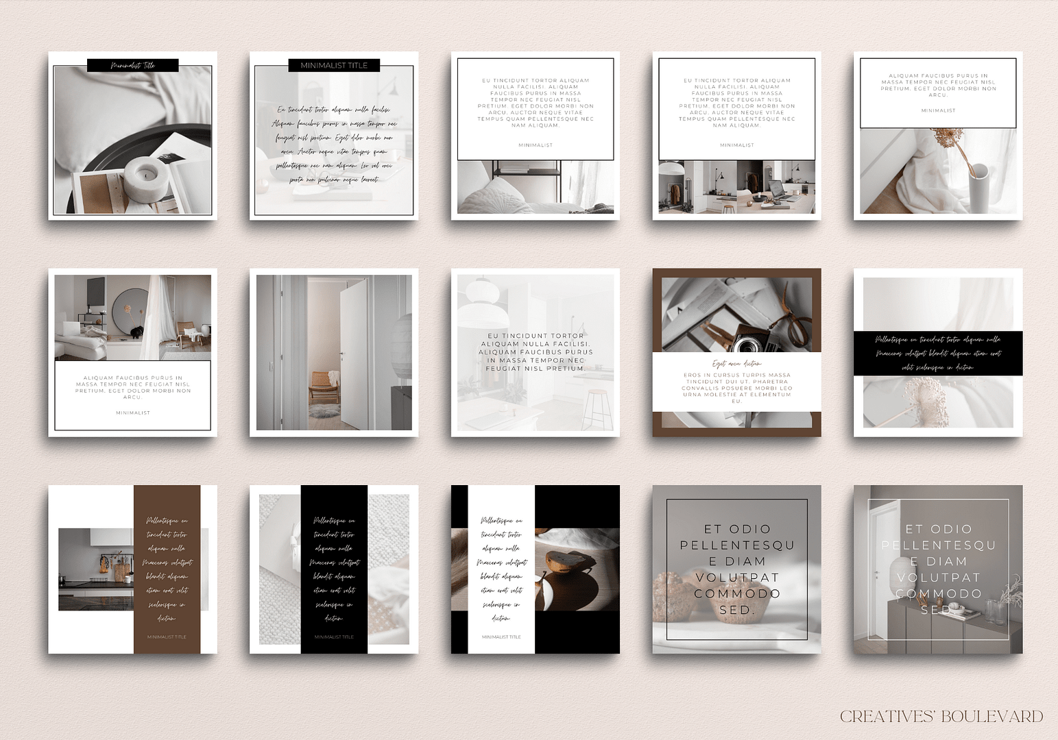 Minimalist Instagram Templates 4