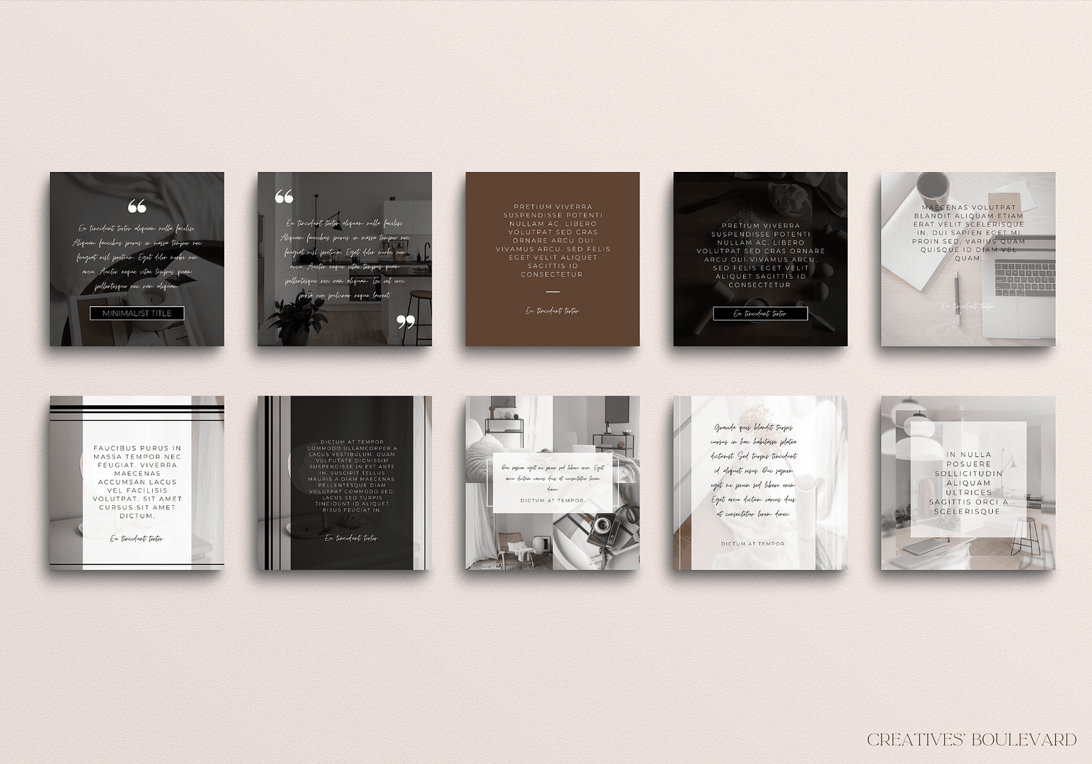 Minimalist Instagram Templates 5