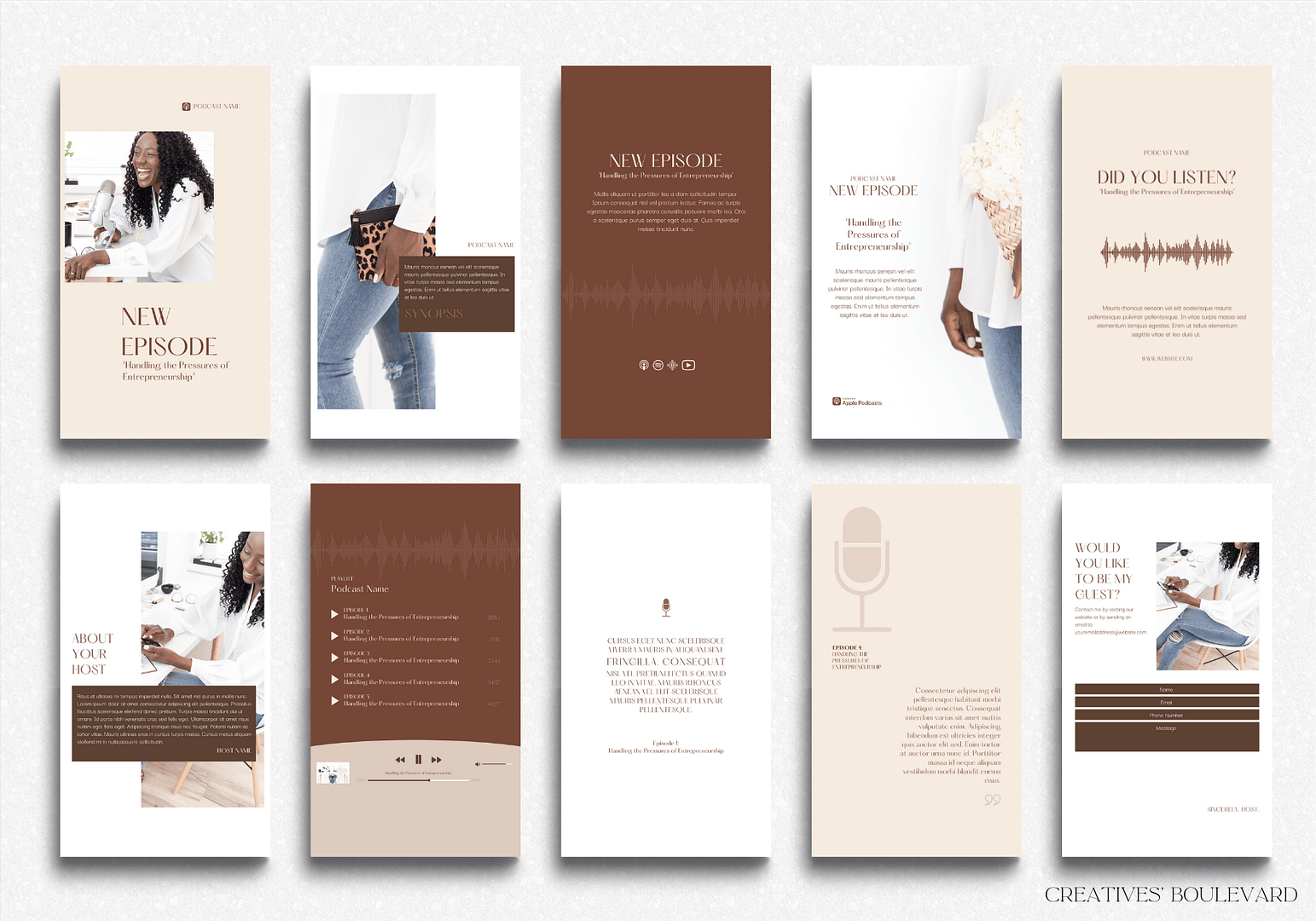 Podcaster Instagram Templates 3