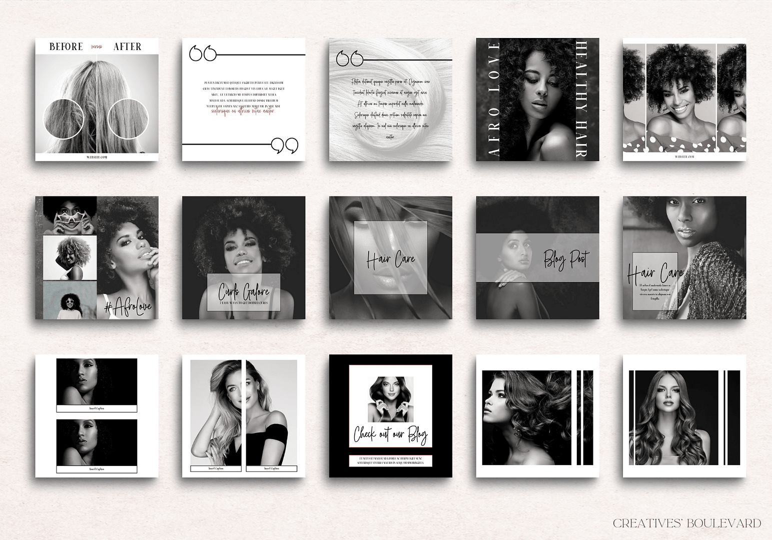 Beautypreneur Instagram Templates 2