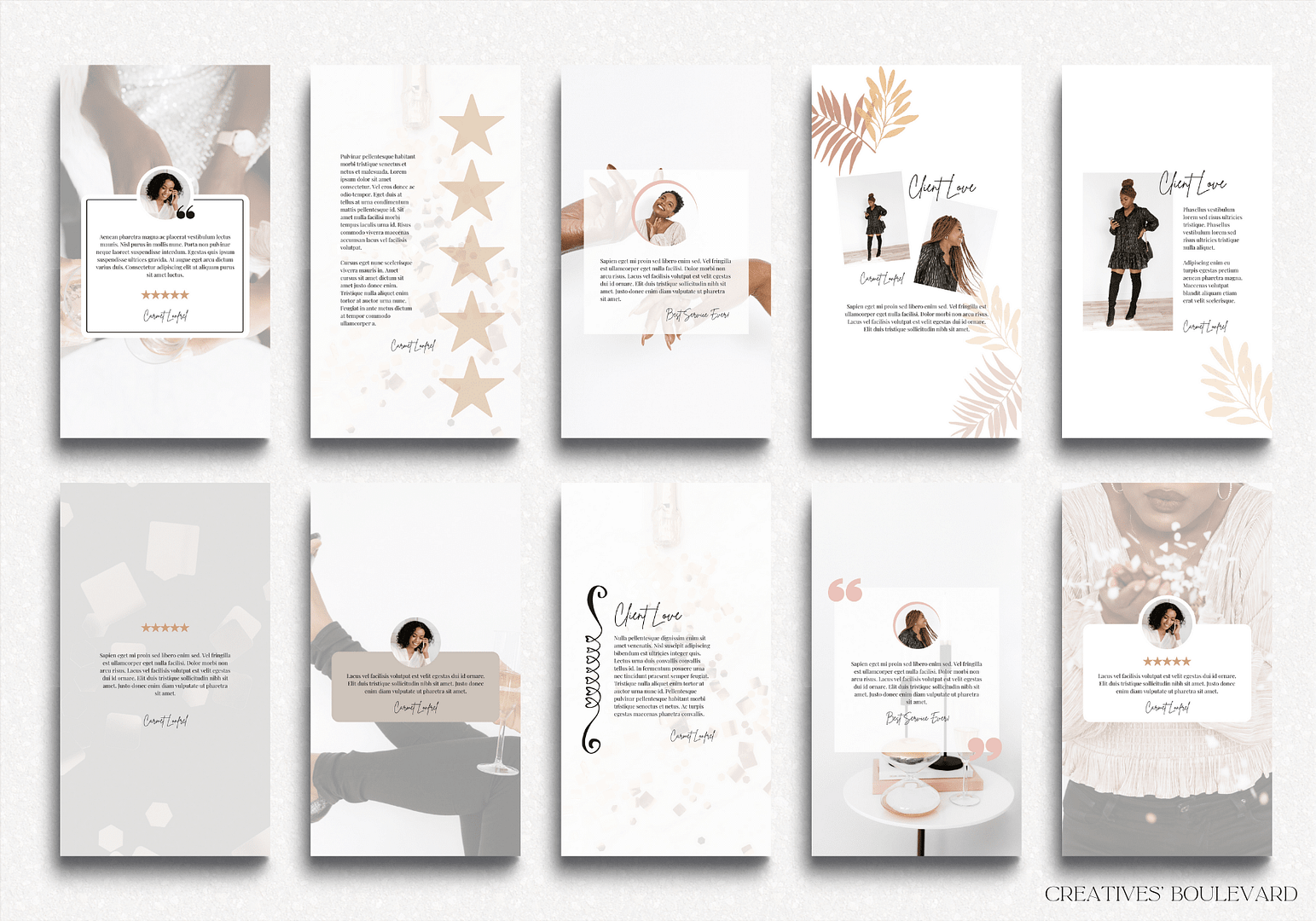 Client Love Instagram Templates 2