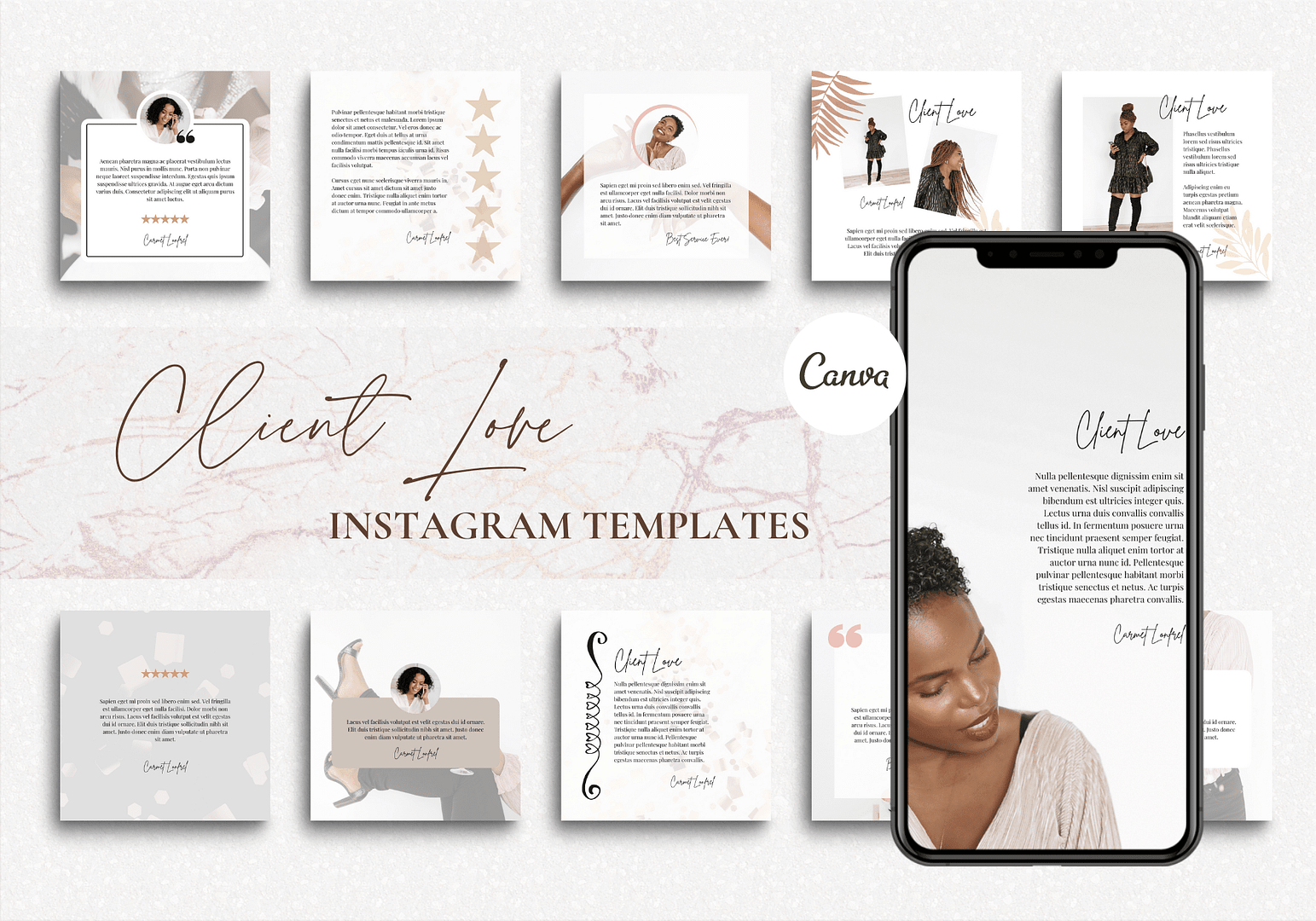 Client Love Instagram Templates