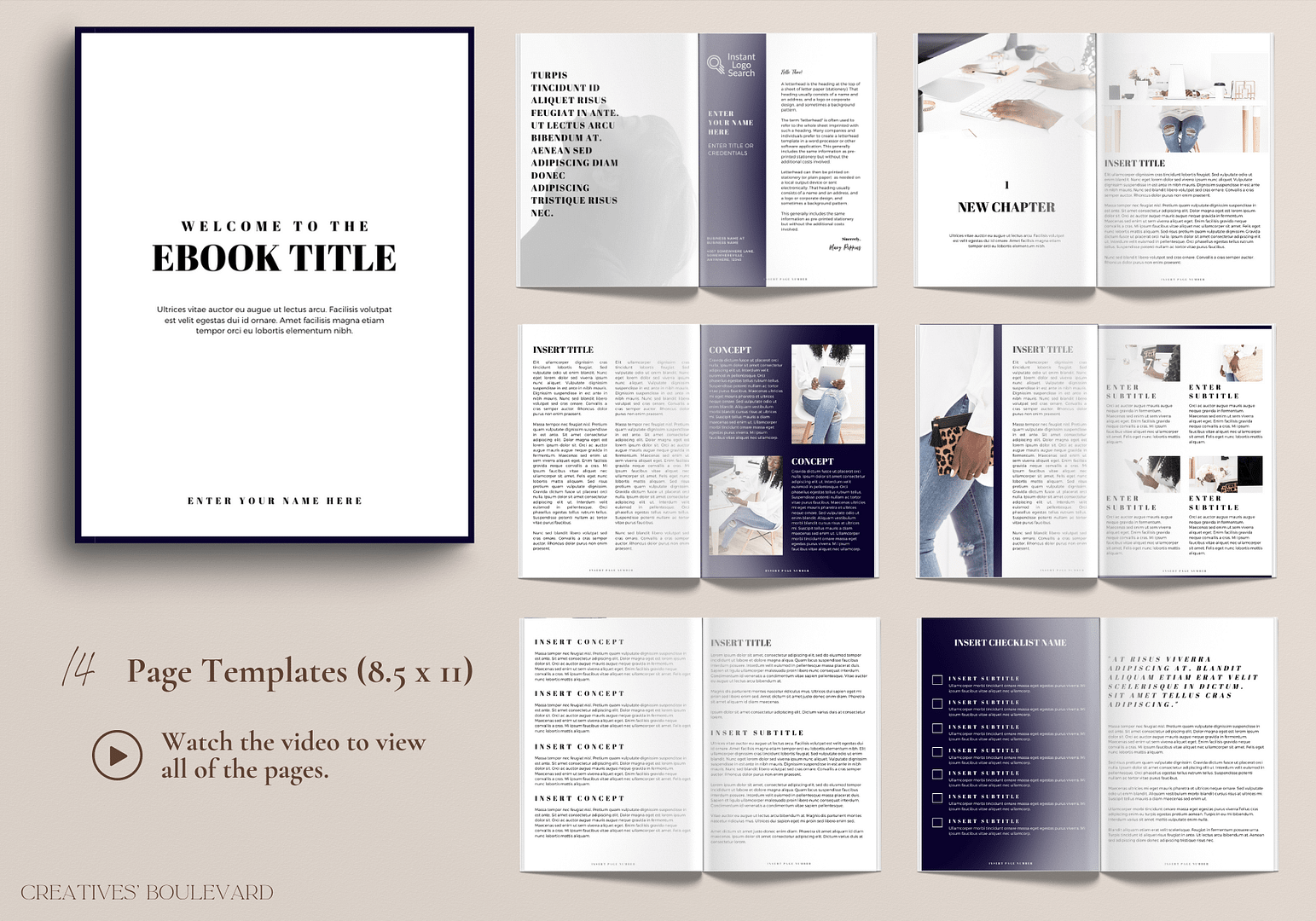 Simplistic Ebook Template 2