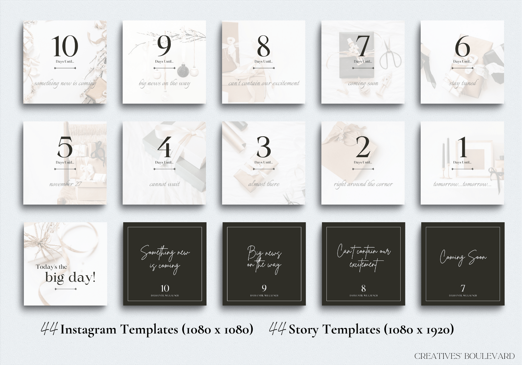 Countdown Instagram Templates 2
