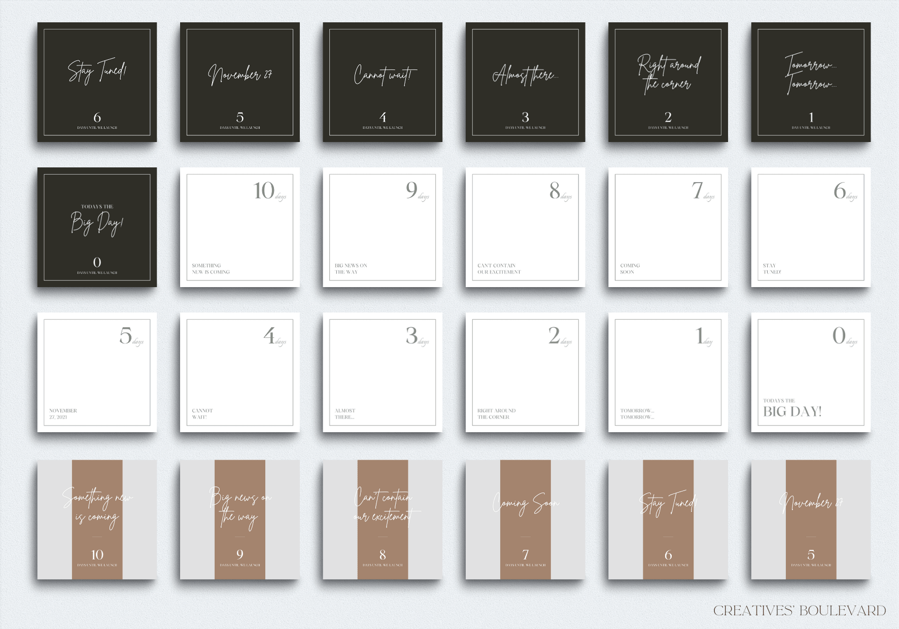 Countdown Instagram Templates 3