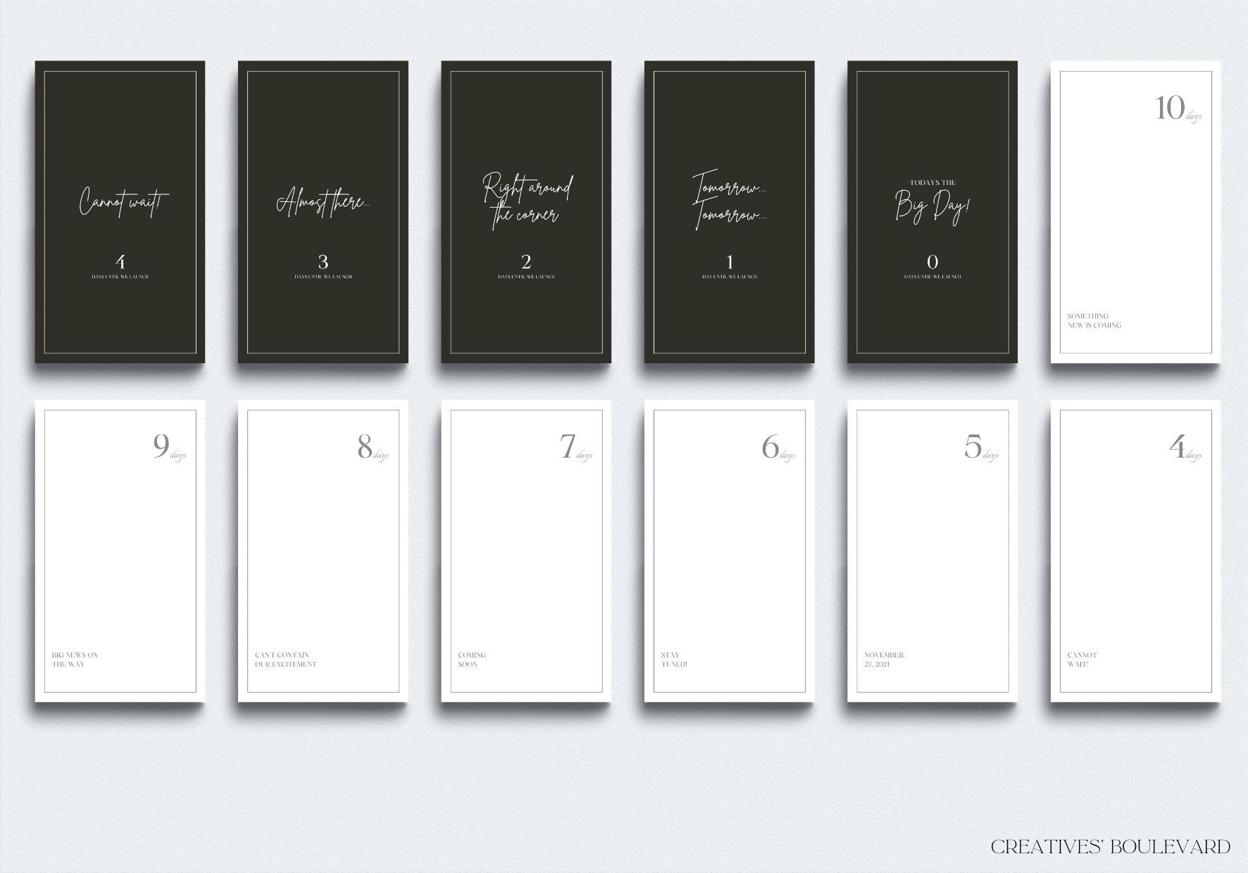 Countdown Instagram Templates 6